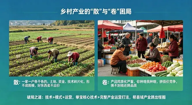 攀宝动态 | 乡村产业破局，从“散与卷”到系统重构，攀宝给出新答案