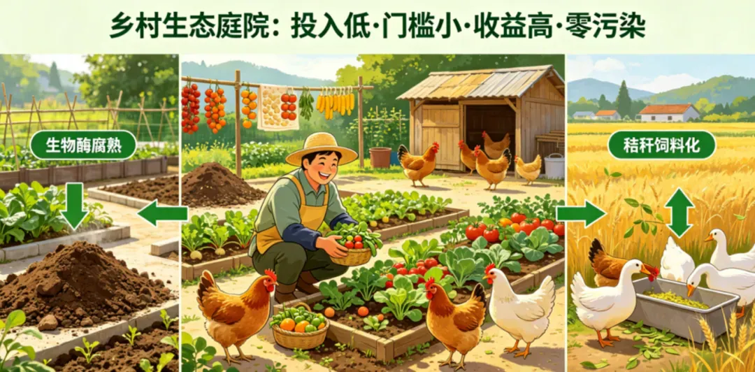 攀宝动态 | 从“小院经济”到“产业振兴”：攀宝科技赋能乡村循环种养新模式