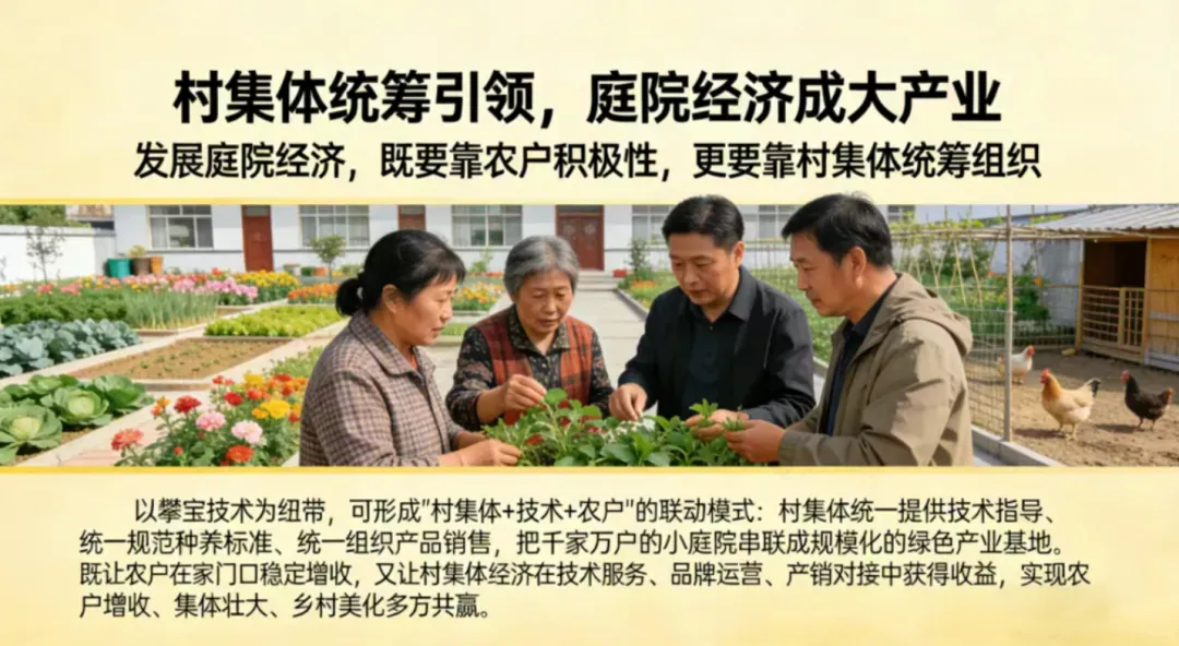 攀宝动态 | 庭院用上攀宝技术,就是发展农业新质生产力