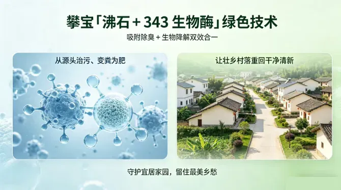 攀宝动态 | 从壮乡木楼到生态新村,用科技守护乡村清洁与产业共生